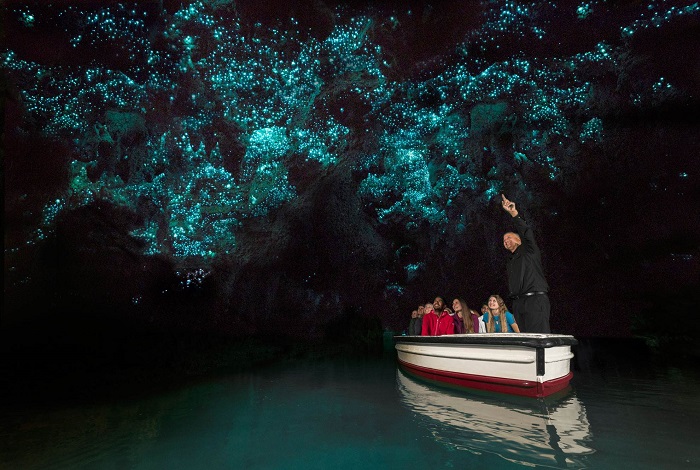 新西兰罗托鲁瓦+霍比特1日包车游•玛塔玛塔+指环王拍摄地霍比屯+画家的调色板+蓝泉+萤火虫洞